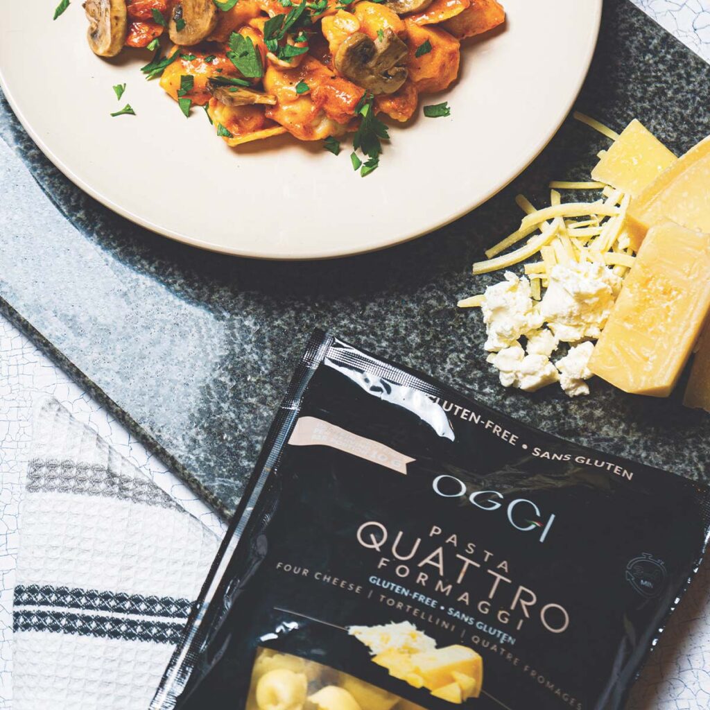 OGGI Foods Gluten Free 4 Cheese Tortellini