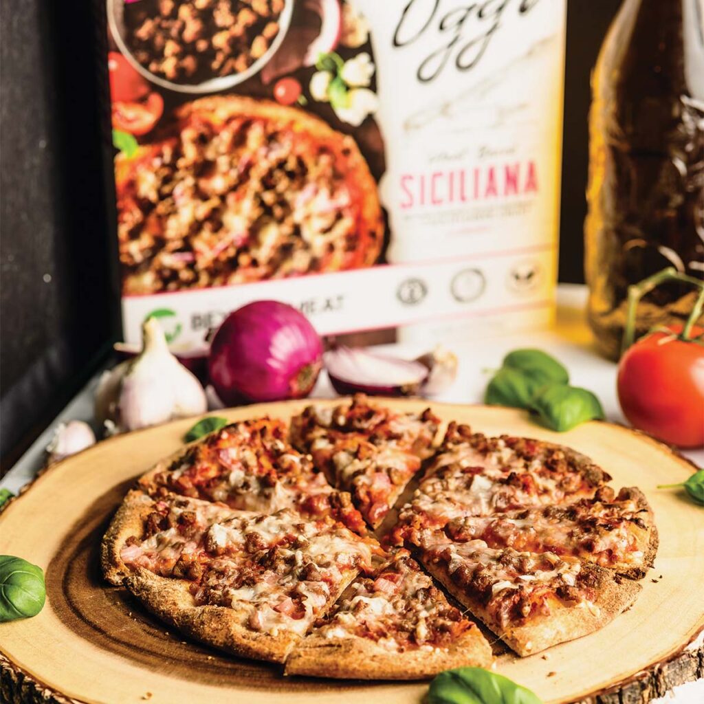 OGGI Foods Plant-Based Frozen Pizzas are made Vegan and Gluten Free